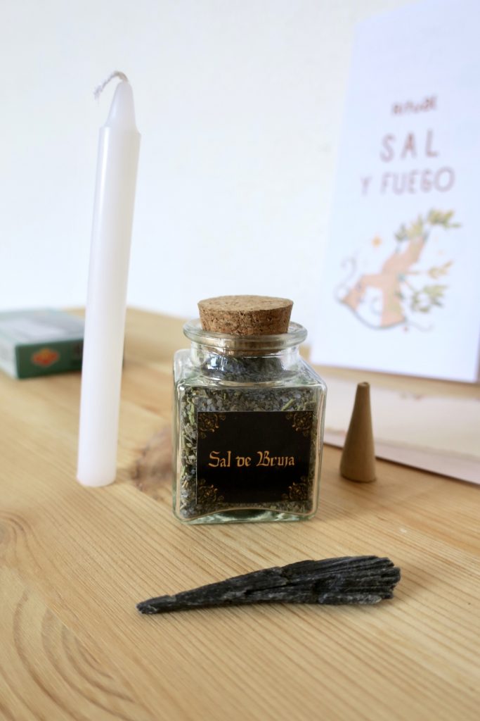 Ritual limpieza sal ruda bruja